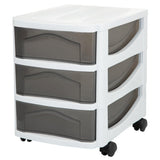 Bama Big Hobby Ladesysteem Met 3 Laden 30X30X40 Cm Wit/Grijs