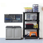 Bama Mettitutto Container 200L 78X45X64 Cm Grijs/Antraciet