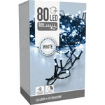 Kerstverlichting 80 Led- 6M - Wit - Timer - Lichtfuncties - Geheugen - Buiten