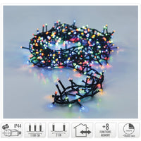 Microcluster - 560 Led - 11M - Multicolor - Timer - Lichtfuncties - Geheugen - Buiten