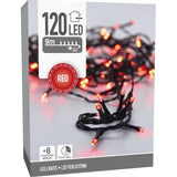 Kerstverlichting 120 Led- 9M - Rood - Timer - Lichtfuncties - Geheugen - Buiten