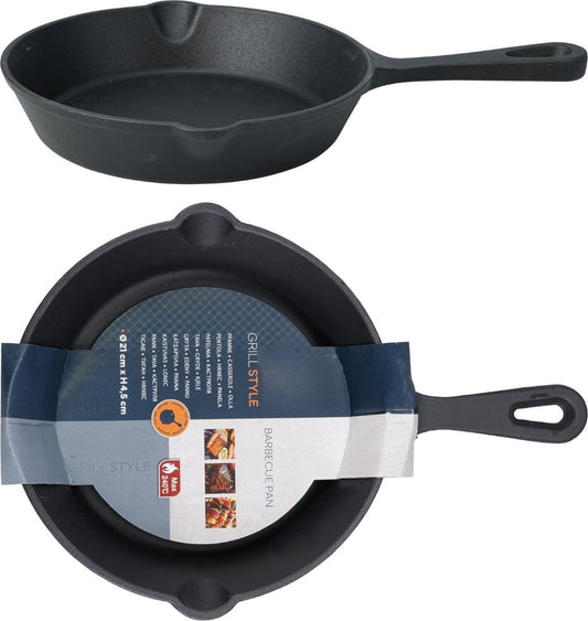 Koekenpan Voor De Bbq - 21Cm - Gietijzer