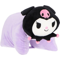 Hello Kitty Knuffelkussen Kuromi 45X28 Cm Zwart/Paars/Wit