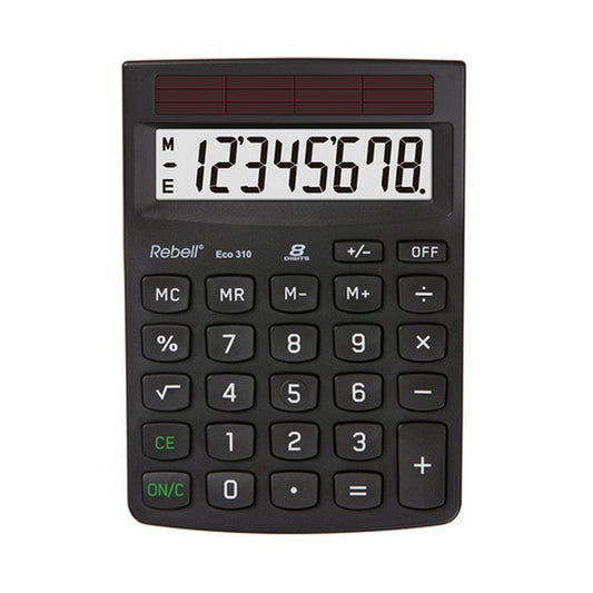 Rebell Re-Eco310-Bx Calculator Eco 310 Zwart