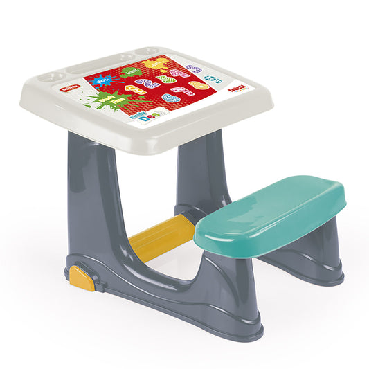Dolu 2663 Bureau Voor Kinderen 50X77X57 Grijs/Blauw/Wit