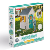 Dolu Speelhuis Wit/Grijs/Blauw 122.5X110X104Cm