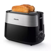 Philips Hd2516/90 Daily Collection Broodrooster Rvs/Zwart