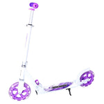 Alert Spinout Aluminium Step Met Grote Wielen Wit/Paars