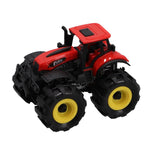 Overige Merken Tractor 15 Cm + Licht En Geluid Rood/Zwart