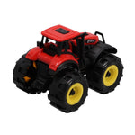 Overige Merken Tractor 15 Cm + Licht En Geluid Rood/Zwart