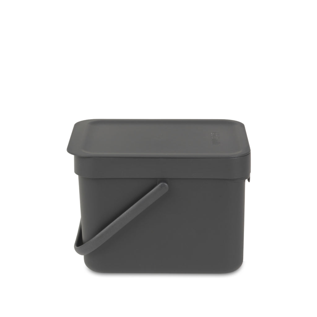 Brabantia Sort And Go Afvalemmer 6L Grijs