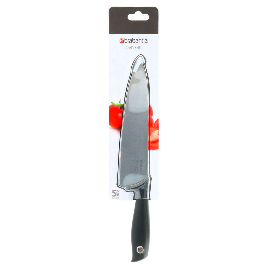 Brabantia Tasty+ Koksmes 33 Cm Donkergrijs
