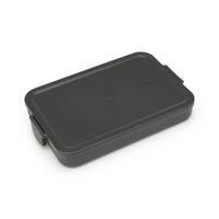 Brabantia Make & Take Lunchbox Plat M Donkergrijs