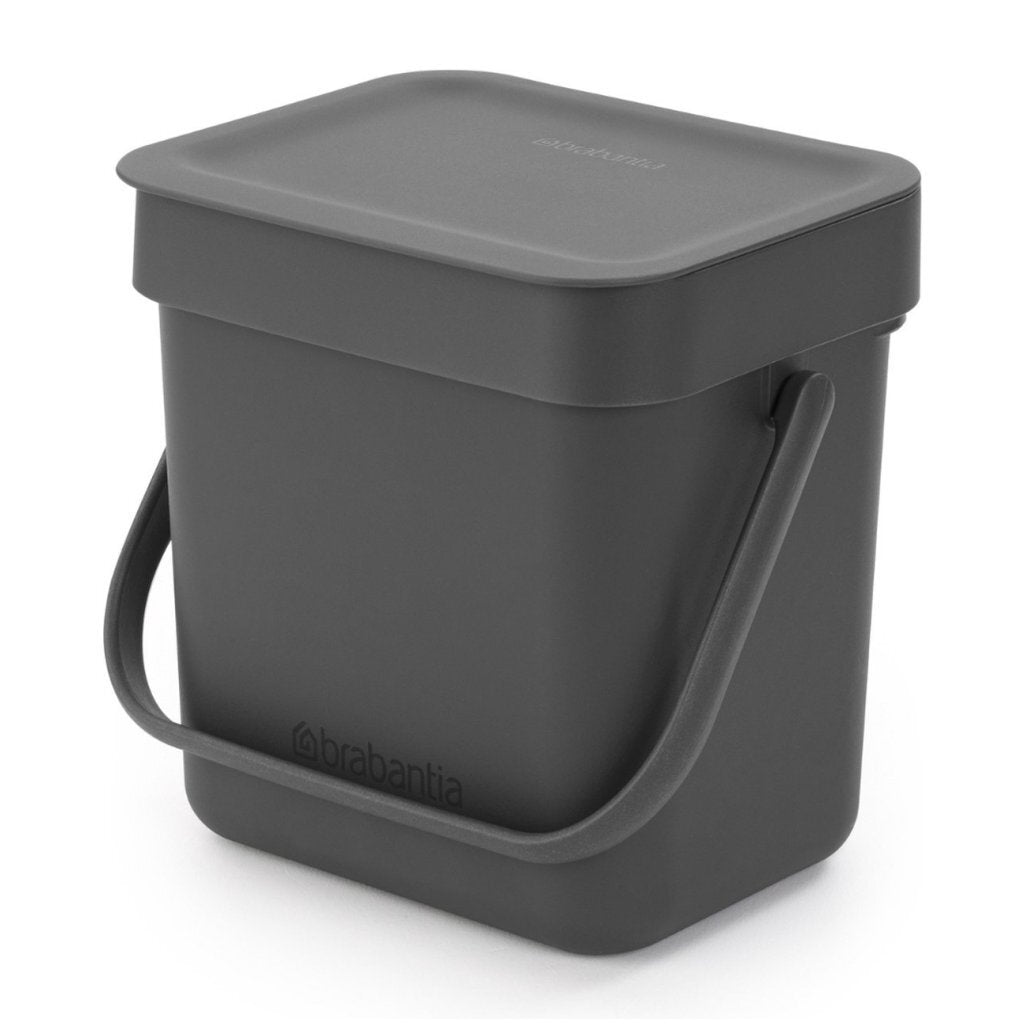 Brabantia Sort &Amp; Go Afvalbakje 3L Grijs