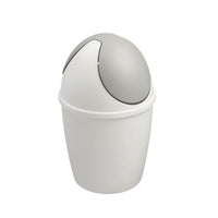 Sunware Tafelafvalemmer Met Swingdeksel 1.5L Wit/Zilver