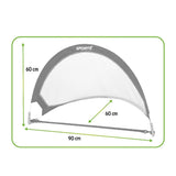 Sportx Opvouwbare Voetbaldoelen 90X60X60 Cm 2 Stuks Zwart/Groen