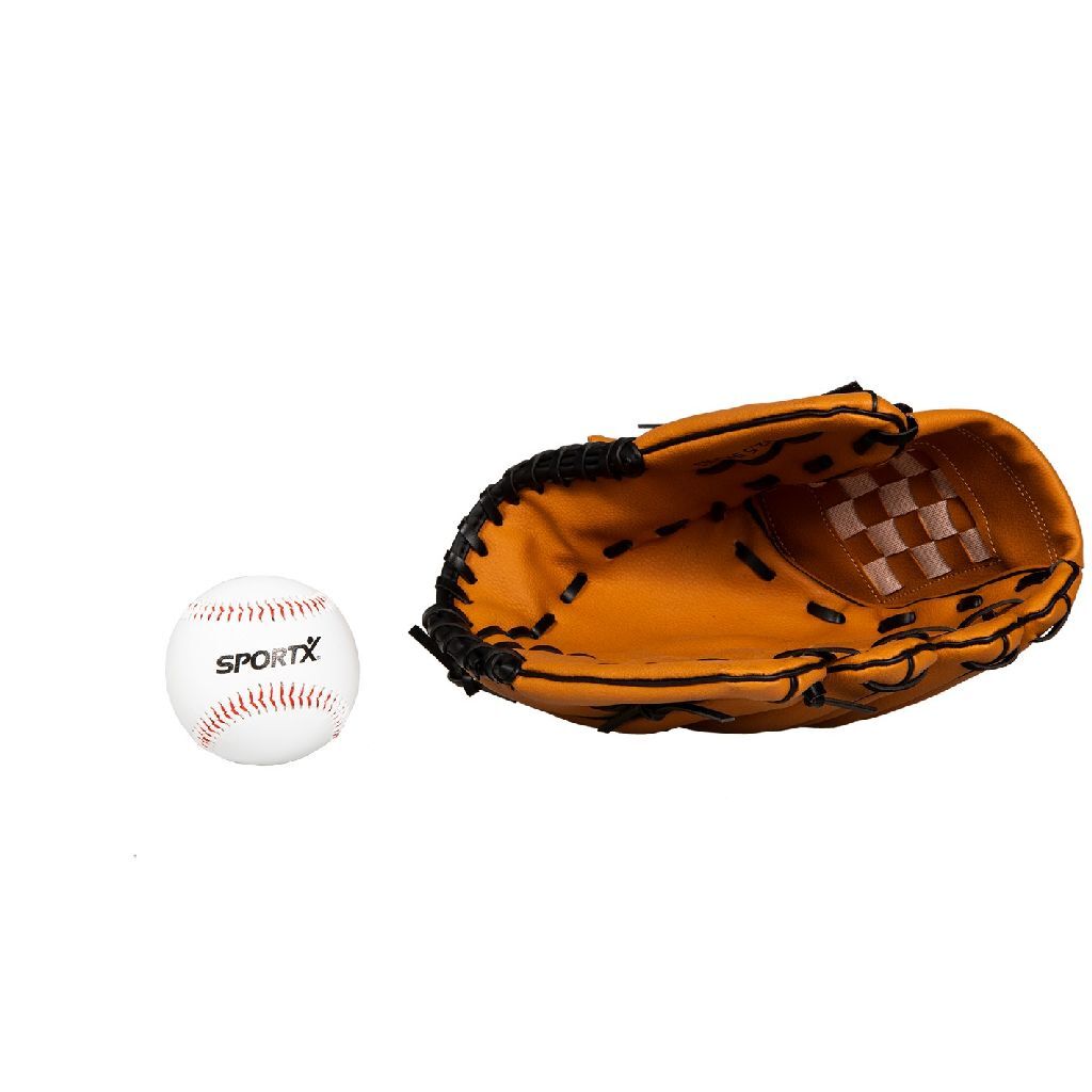 Sportx Honkbal Handschoen + Bal