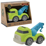 Overige Merken Bioplastic Sleepwagen 18 Cm Blauw/Groen