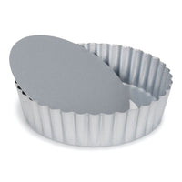 Patisse Quichevorm Met Losse Bodem 15 Cm Zilver