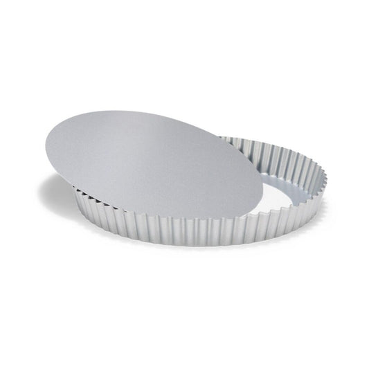 Patisse Quichevorm Met Losse Bodem 28 Cm Zilver