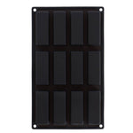 Patisse Mini Cakevorm 12 Vaks 29X17 Cm Zwart/Siliconen