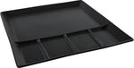 Diversen Fonduebord 24,5X24,5Cm Mat Zwart