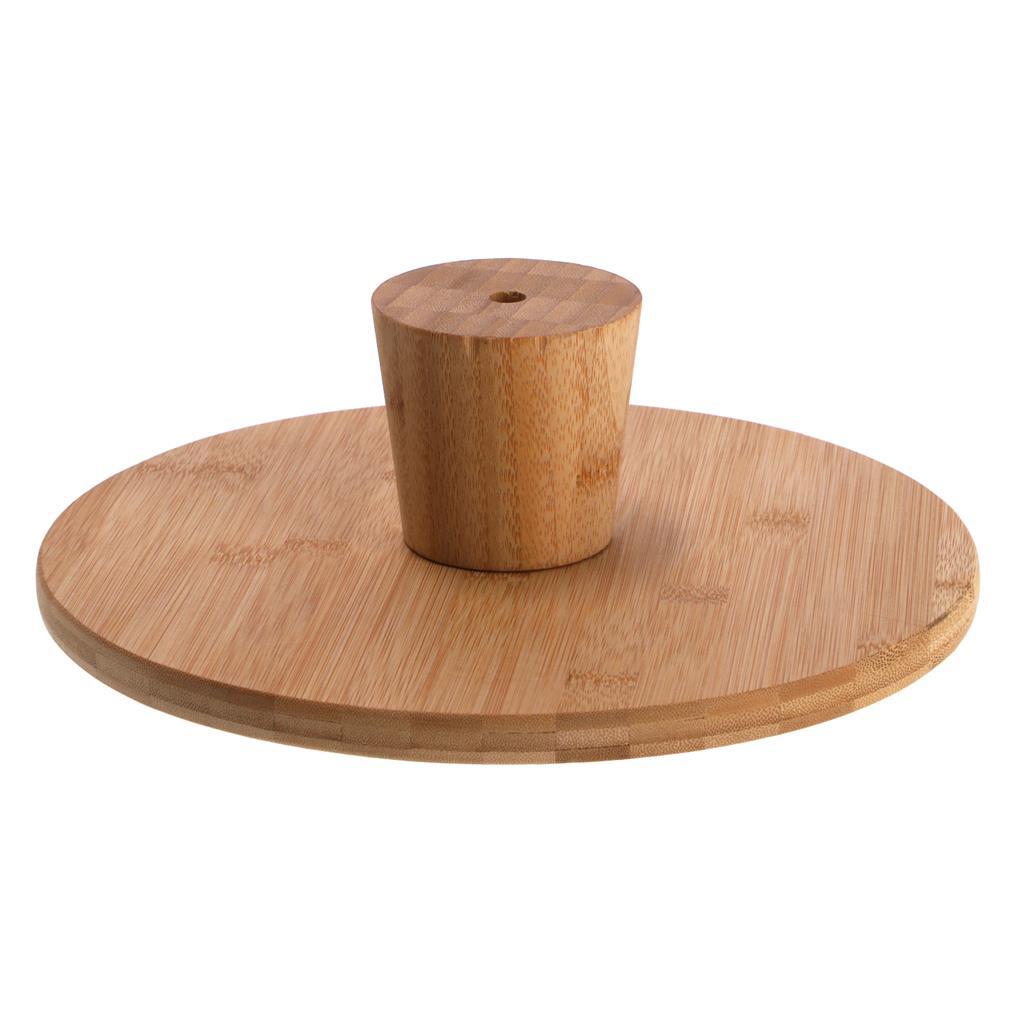 Overige Merken Bamboe Serveerplank Op Voet 28X9 Cm