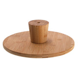 Overige Merken Bamboe Serveerplank Op Voet 28X9 Cm