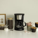 Tristar Tristra Cm-1281 Compacte Koffiezetapparaat Zwart/Rvs