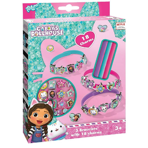 Gabby's Dollhouse Gabby&#039;S Dollhouse Armbandjes Met Bedels