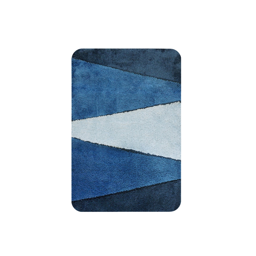 Dutch House Badmat Dijon 60X90 Cm Blauw
