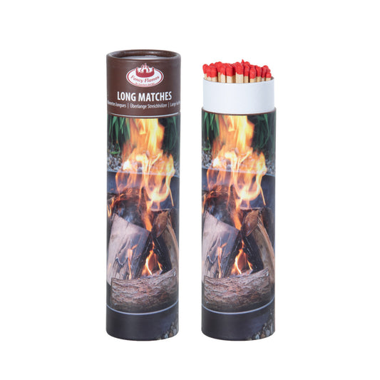 Esschert Design Fancy Flames Lange Lucifers In Koker