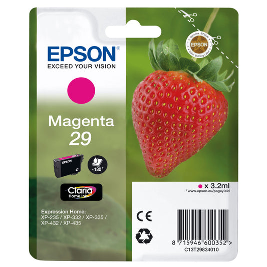 Epson T298340 Origineel Rood 3,2Ml