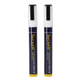 Overige Merken Securit Krijtstiften 2-6 Mm Wit 2 Stuks