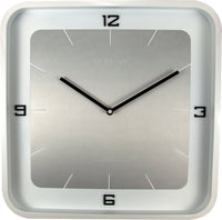 Nextime Ne-3518Wi Wandklok Square Wall 40 X 40 X 4 Cm Wit