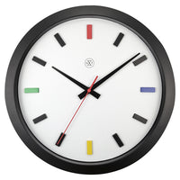 Nextime Nx-7362Di Kleurrijke Wandklok - 36Cm - Stille Klok - Multicolor - Nxt By - "Mix"