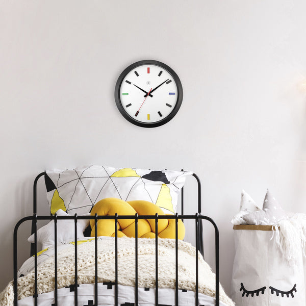 Nextime Nx-7362Di Kleurrijke Wandklok - 36Cm - Stille Klok - Multicolor - Nxt By - "Mix"