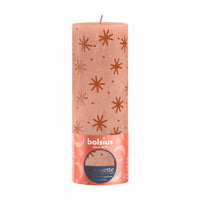 Bolsius Stompkaars Creamy Caramel + Print 19X6.8 Cm