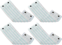 Leifheit Clean Twist M/Combi Clean M Vloerwisser Vervangingsdoek Met Drukknoppen Micro Duo33 Cm Set Van 4
