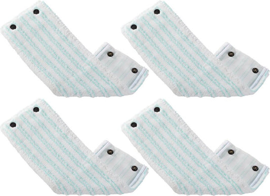 Leifheit Clean Twist M/Combi Clean M Vloerwisser Vervangingsdoek Met Drukknoppen Micro Duo33 Cm Set Van 4