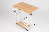 Ceruzo Laptoptafel - Verrijdbare Bedtafel - Verstelbaar In Hoogte 85Cm - Tafelblad 80X40Cm