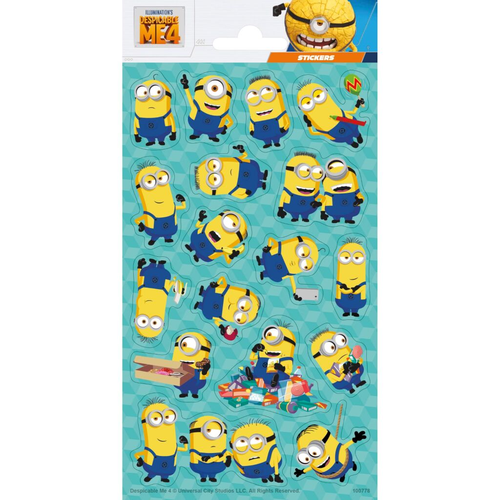 Minions Movie 4 Stickers