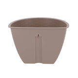 Overige Merken Bloembak Muur Dijon 26 Cm Taupe