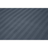 Ten Cate Katoen Satijnen Eenpersoons Dekbedovertrek Streep 140X200/220 Cm Donkerblauw
