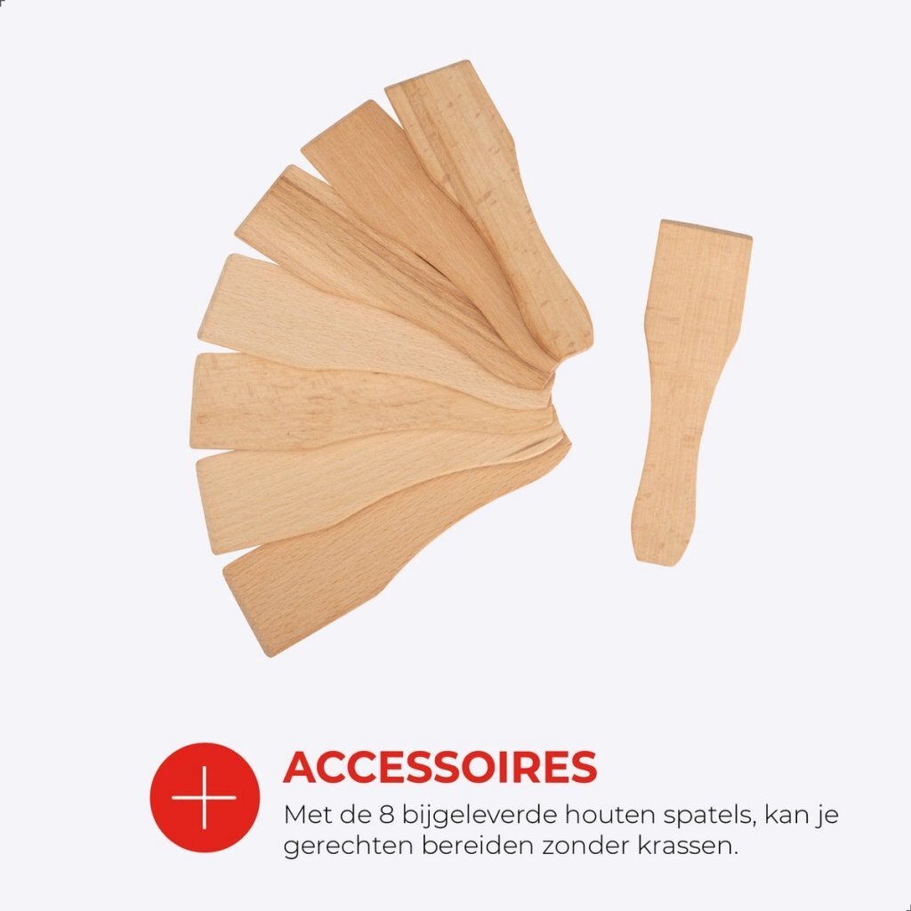 Bourgini Gourmette Reclette Pure Zwart/Rvs