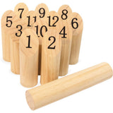 Wahu Houten Number Kubb Spel