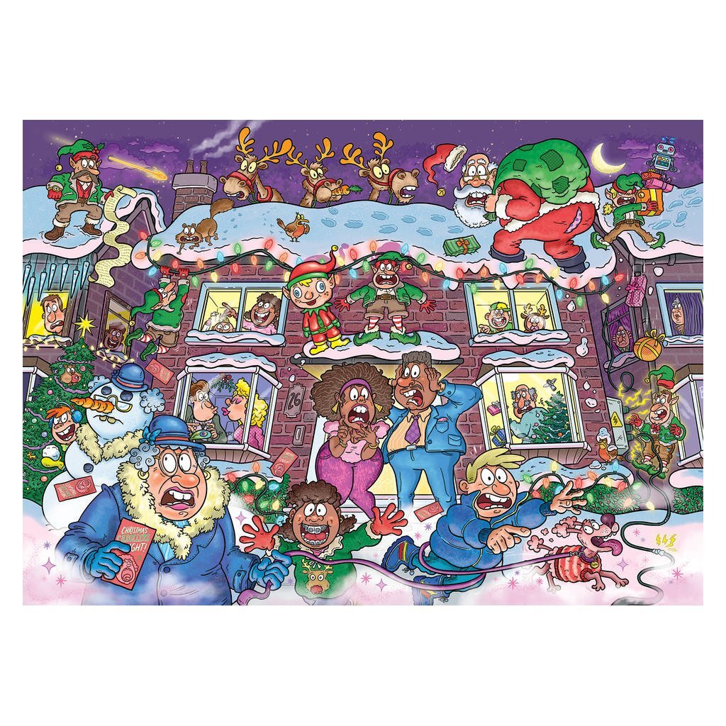 Jumbo Puzzel Wasgij Niet Zo'N Stille Nacht! 2X1000 Stukjes