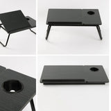 Ceruzo Bedtafel Verstelbaar Zwart- Laptoptafel - Ontbijttafel