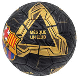 Overige Merken Voetbal Fc Barcelona Lightning Maat 5 Zwart/Goud