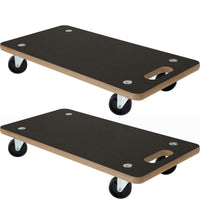 Ceruzo 2 Meubelrollers - Verhuistrolley - 250 Kg - 59 X 29 Cm